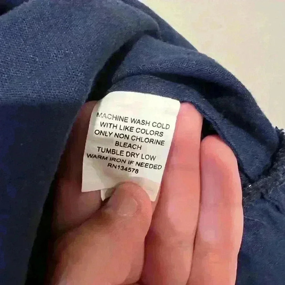 VINEYARD VINES Womens PINTUCKED FLUTTER SLEEVE DRESS Size 0 NEW Navy Blue - Picture 8 of 11